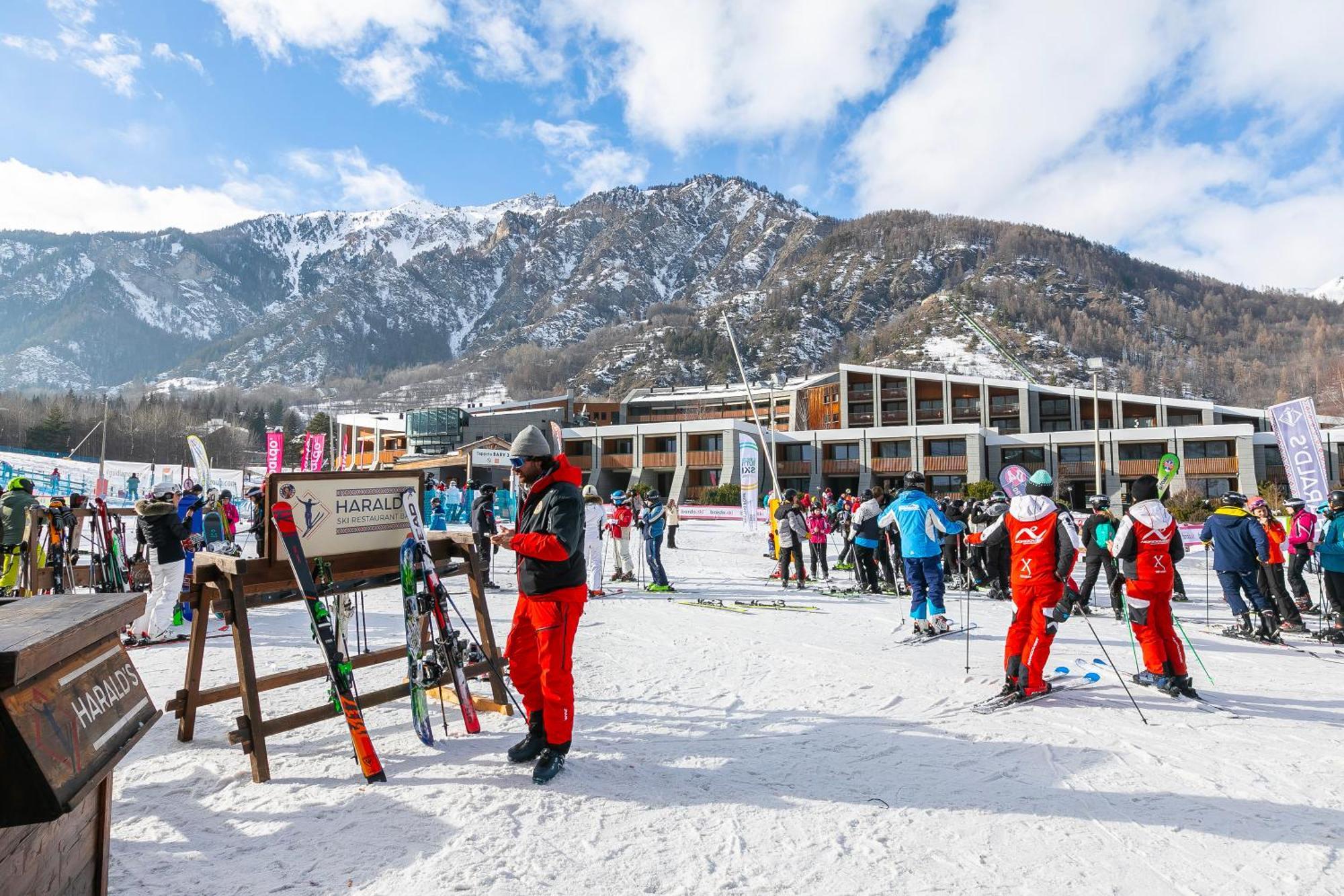 La Marmotta Campo Smith On The Ski Slopes - Happy Rentals Bardonecchia Eksteriør bilde